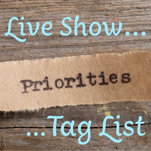 Comment with your closet name to be added to my LIVE SHOW ONLY tag list. - Picture 1 of 1